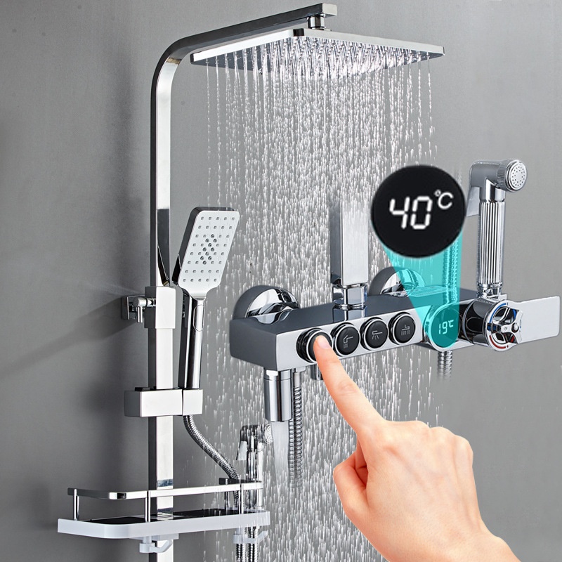 Faucet - Ensemble de douche en laiton à