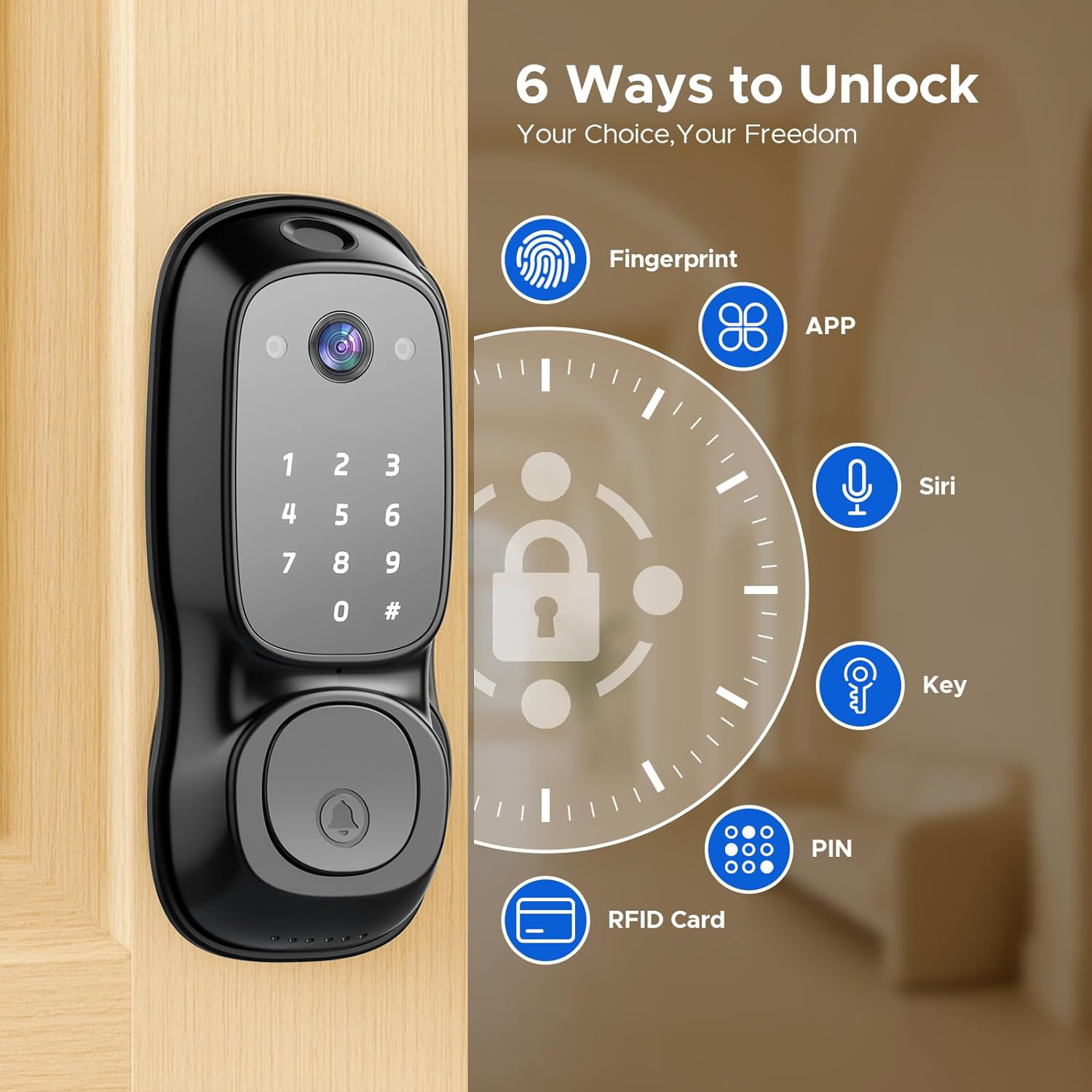 Serrure de porte intelligente  - Door Lock avis et prix