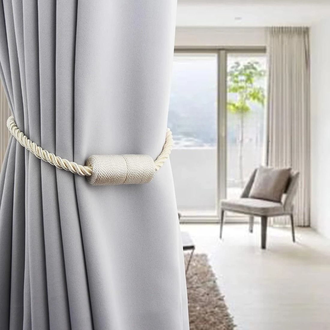 2 attaches magnétiques robuste - Curtain Rods avis et prix