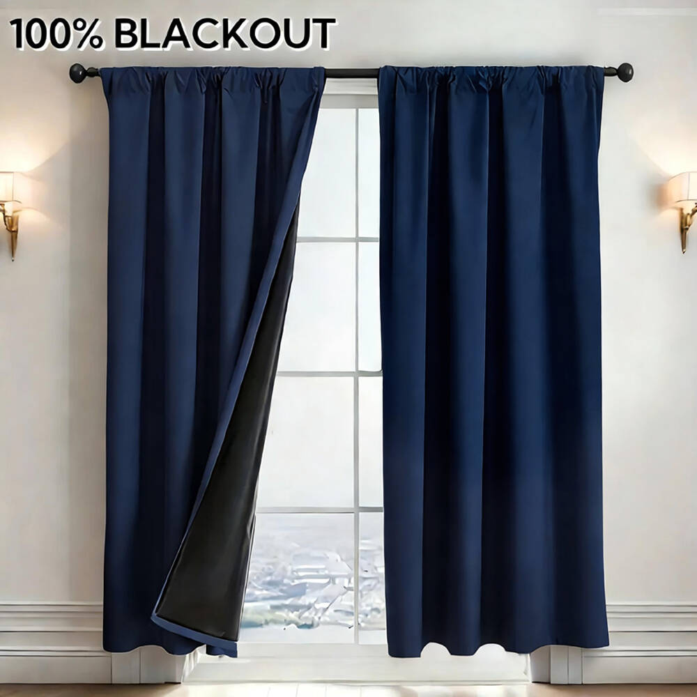 1 rideau occultant à 100 % ave - Curtain Rods avis et prix