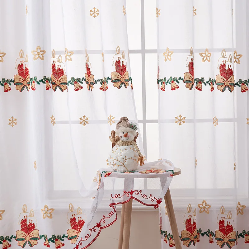 Rideau de Noël style américain - Curtain Rods avis et prix