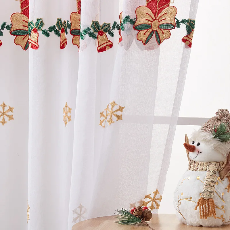 Rideau de Noël style américain - Curtain Rods avis et prix