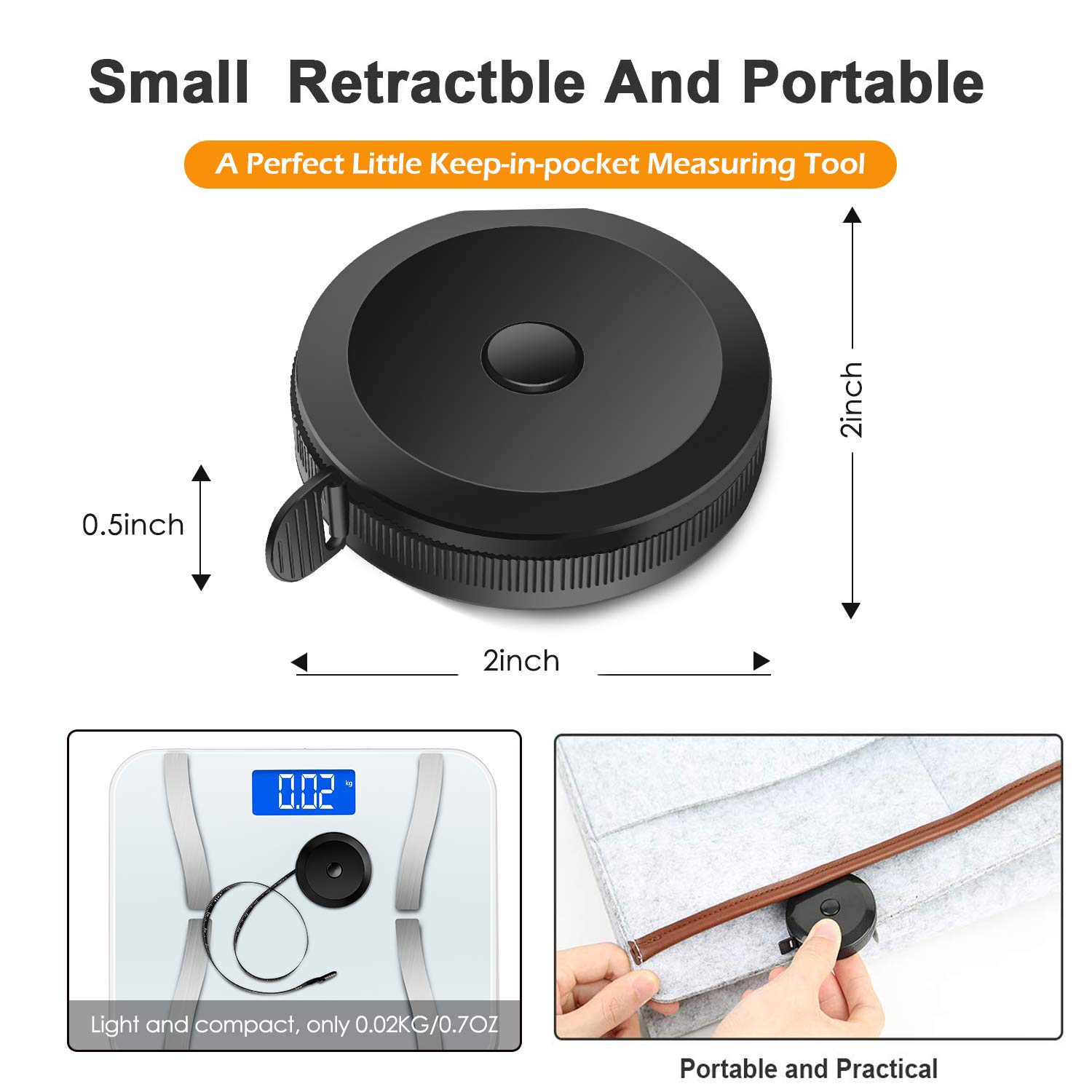 Ruban à mesurer mini 150 cm, r - Tape Measure avis et prix