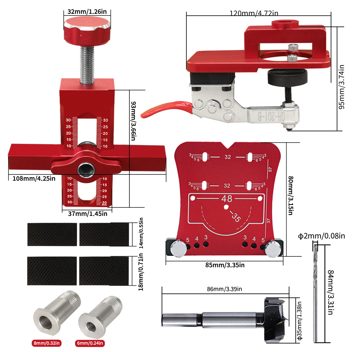 Kit d'installation de charnièr - Cabinet Hinges avis et prix