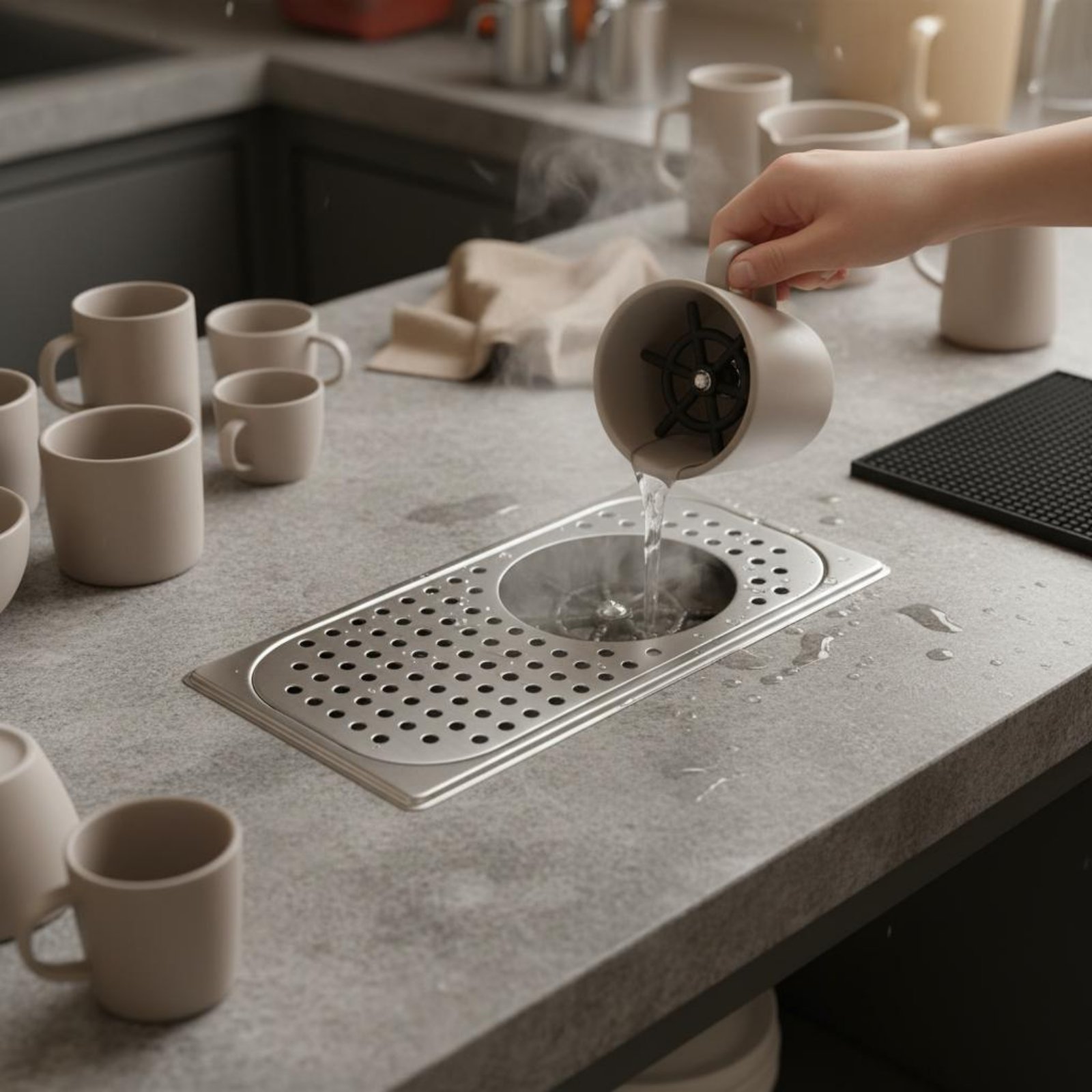 Rinse-gobelets automatique mul - Faucet avis et prix