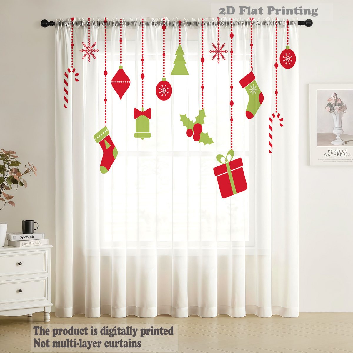 Rideaux de fenêtre en voile tr - Curtain Rods avis et prix